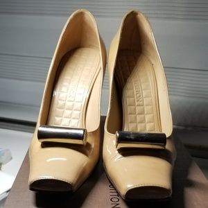 Tan Patent Leather Louis Vuitton